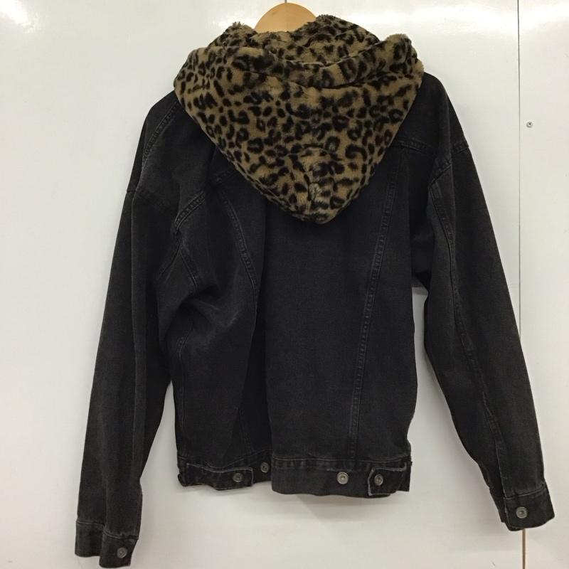 ザラメン ZARA MAN ジャケット、上着 ジャンパー、ブルゾン デニムジャケット Gジャン アウター カジュアルジャケット M 無地 ダークグレー / ダークグレー / メンズ USED 古着 中古 10158547