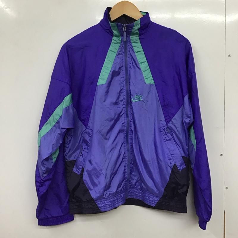 ナイキ NIKE ジャケット、上着 ジャンパー、ブルゾン ジップアップジャケット ナイロンジャケット アウター XS ロゴ、文字 マルチカラー / マルチカラー / multicolor メンズ USED 古着 中古 10158549