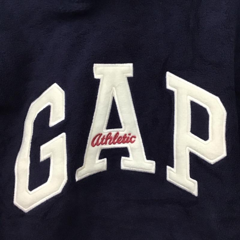 ギャップ GAP パーカー 長袖 長袖パーカー プルオーバーパーカー スウェット L ロゴ、文字 紺 / ネイビー / navy メンズ USED 古着 中古 10158553