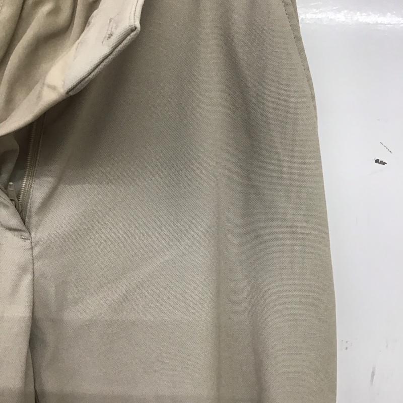 プラステ PLST パンツ スラックス S 無地 ベージュ / ベージュ / beige レディース USED 古着 中古 10158560