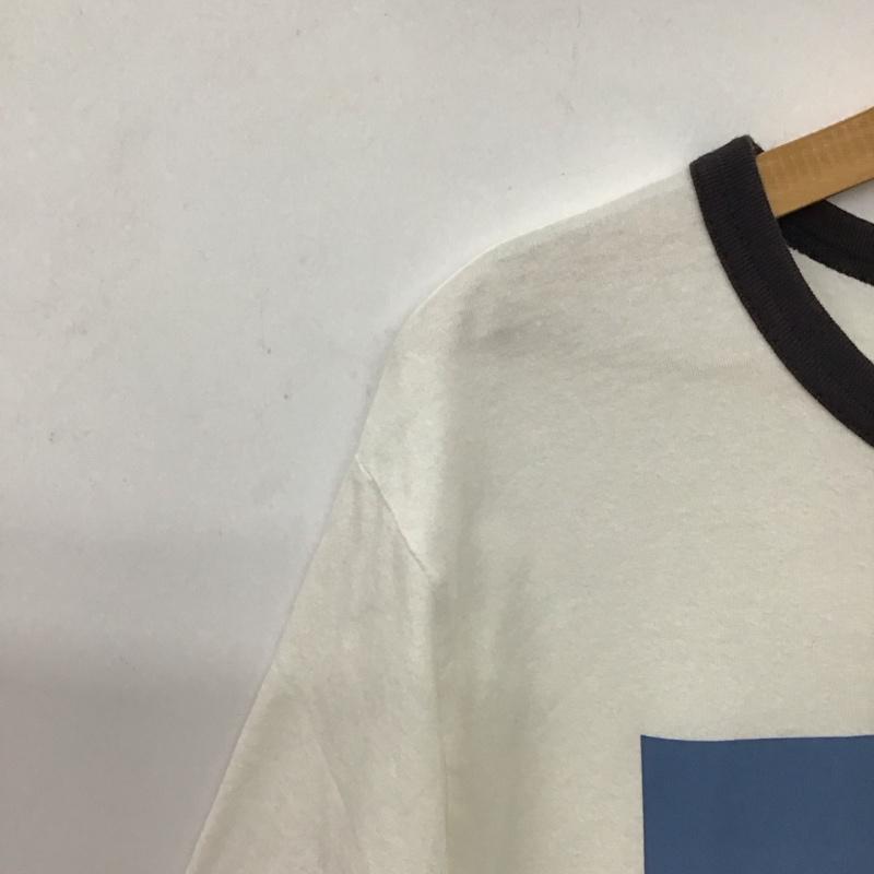 リーバイス Levi s Tシャツ 半袖 半袖カットソー プリントTシャツ クルーネックカットソー M ロゴ、文字 白 / ホワイト / white メンズ USED 古着 中古 10158561