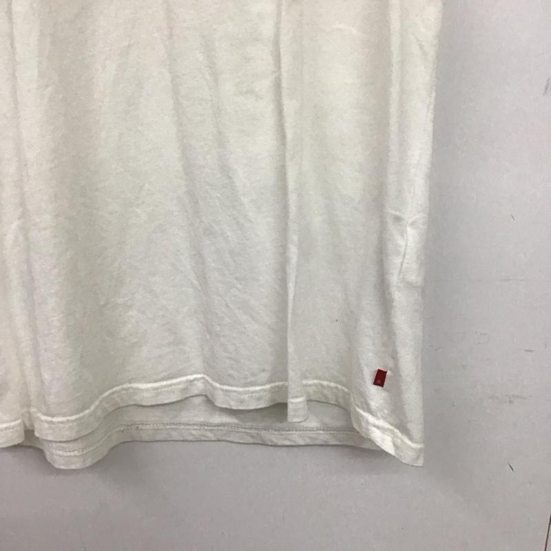 リーバイス Levi s Tシャツ 半袖 半袖カットソー プリントTシャツ クルーネックカットソー M ロゴ、文字 白 / ホワイト / white メンズ USED 古着 中古 10158561