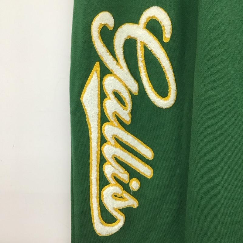 ガリスアディクション GALLIS ADDICTION パンツ ワークパンツ、ペインターパンツ スウェットパンツ 4 プリント 緑 / グリーン / green レディース USED 古着 中古 10158564