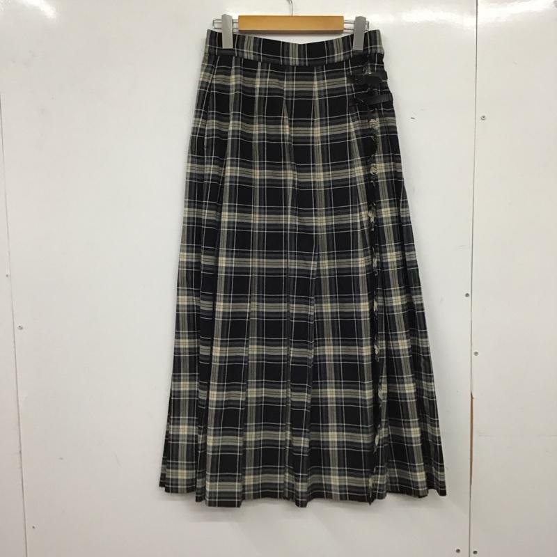 ニコアンド niko and... スカート ロングスカート L チェック マルチカラー / マルチカラー / multicolor レディース USED 古着 中古 10158568