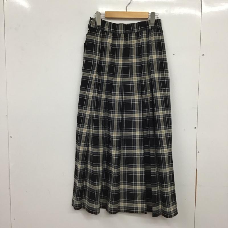 ニコアンド niko and... スカート ロングスカート L チェック マルチカラー / マルチカラー / multicolor レディース USED 古着 中古 10158568