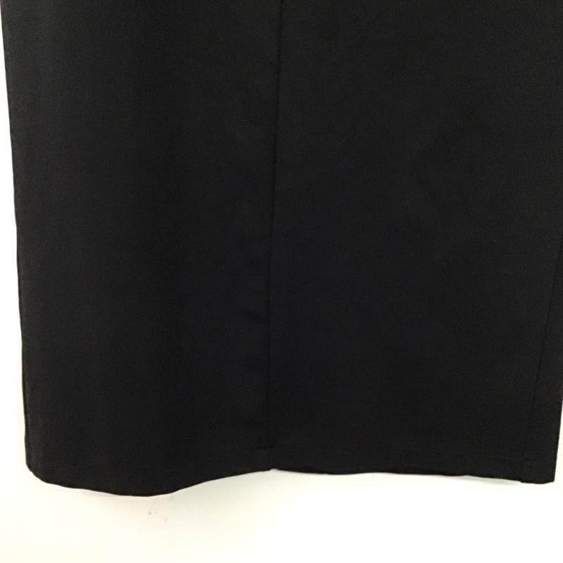 ローリーズファーム LOWRYS FARM スカート ロングスカート L 無地 黒 / ブラック / black レディース USED 古着 中古 10158569