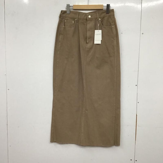 ローリーズファーム LOWRYS FARM スカート ロングスカート L 無地 ベージュ / ベージュ / beige レディース USED 古着 中古 10158571