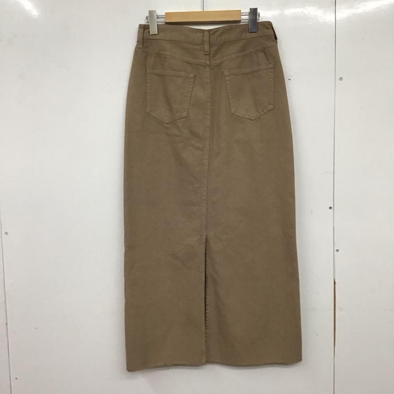ローリーズファーム LOWRYS FARM スカート ロングスカート L 無地 ベージュ / ベージュ / beige レディース USED 古着 中古 10158571