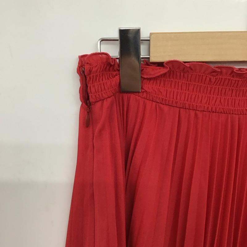 ミラオーウェン Mila Owen スカート ロングスカート 09WFS182026 1 無地 赤 / レッド / red レディース USED 古着 中古 10158573