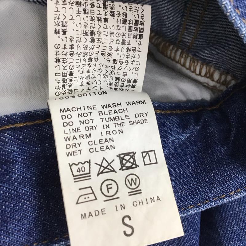 シンプリシテェ Simplicite パンツ デニム、ジーンズ S 無地 インディゴ / インディゴ / Indigo レディース USED 古着 中古 10158575