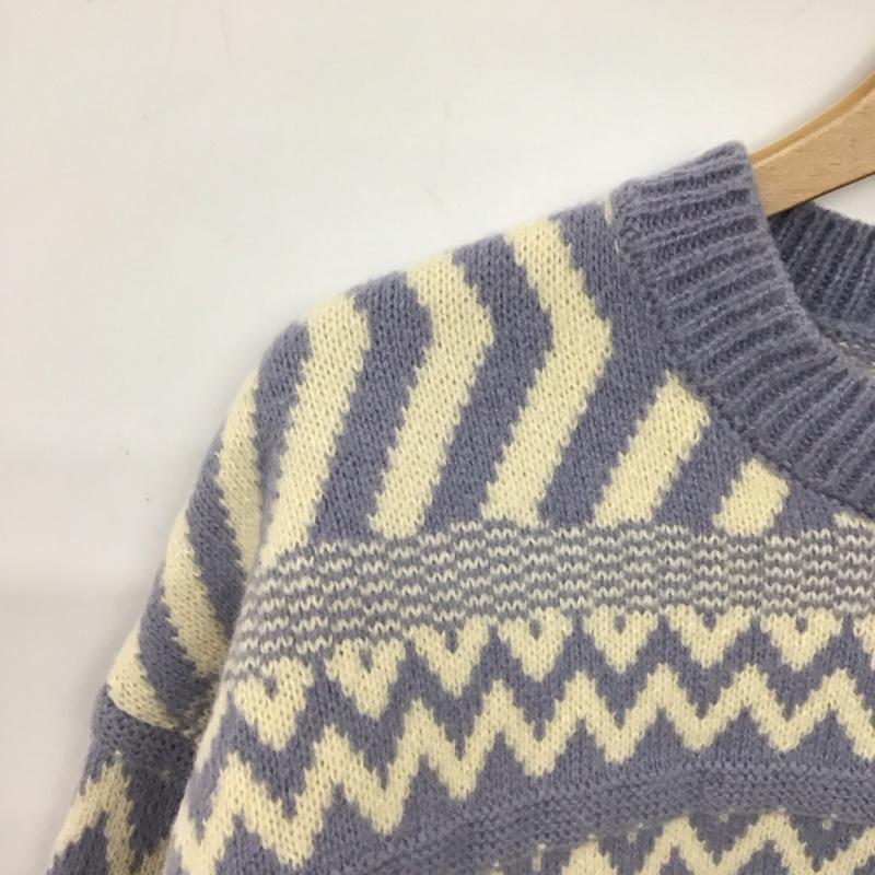 ローリーズファーム LOWRYS FARM ニット、セーター 長袖 FREE  マルチカラー / マルチカラー / multicolor レディース USED 古着 中古 10158576