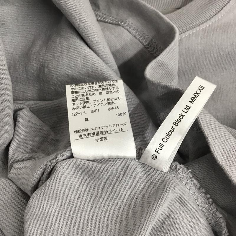 アデイインザライフ A Day in the Life Tシャツ 半袖 半袖カットソー プリントTシャツ クルーネックカットソー M プリント 灰 / グレー / gray メンズ USED 古着 中古 10158578