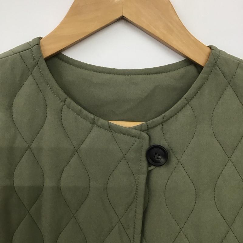 ローリーズファーム LOWRYS FARM ベスト ベスト FREE 無地 カーキ / カーキ / khaki レディース USED 古着 中古 10158580