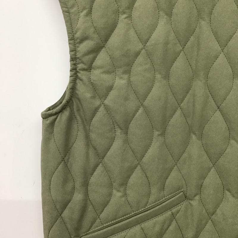 ローリーズファーム LOWRYS FARM ベスト ベスト FREE 無地 カーキ / カーキ / khaki レディース USED 古着 中古 10158580