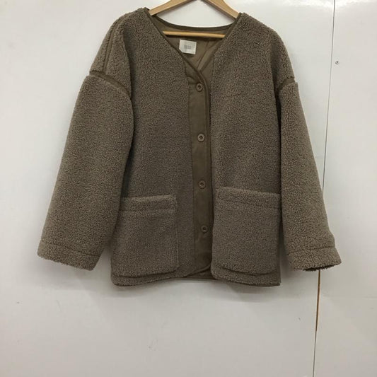 ローリーズファーム LOWRYS FARM ジャケット、上着 ジャンパー、ブルゾン FREE 無地 茶 / ブラウン / brown レディース USED 古着 中古 10158582