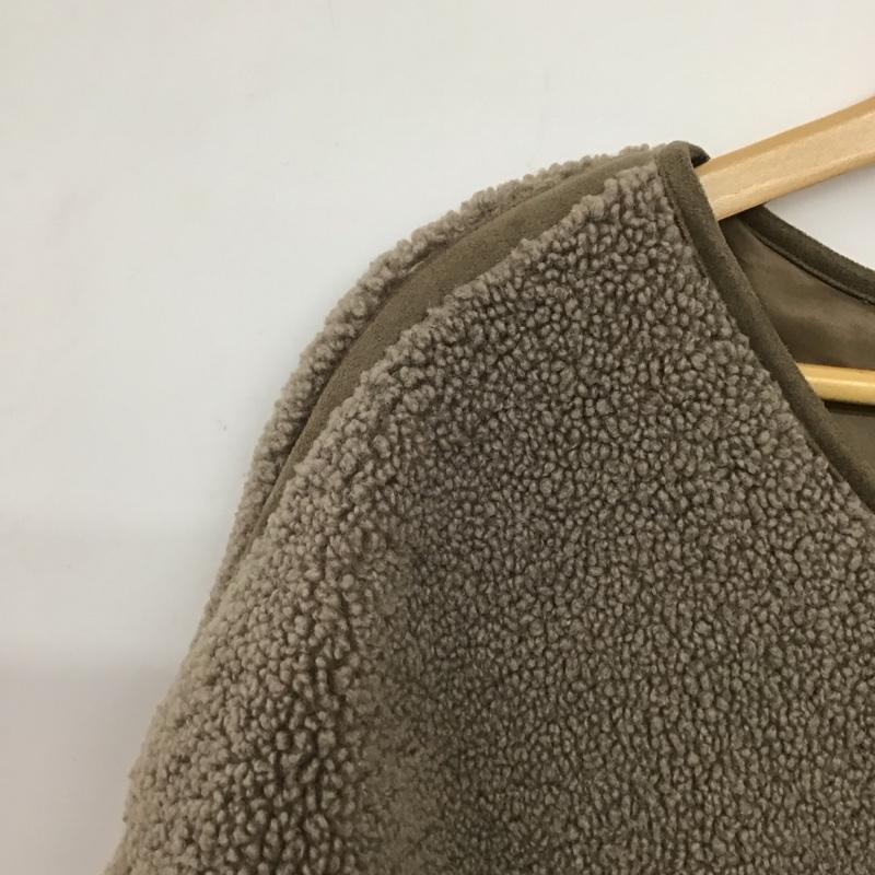 ローリーズファーム LOWRYS FARM ジャケット、上着 ジャンパー、ブルゾン FREE 無地 茶 / ブラウン / brown レディース USED 古着 中古 10158582