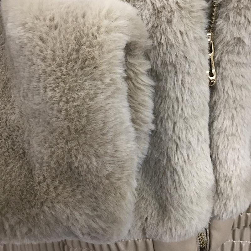 ザラ ZARA ジャケット、上着 ジャンパー、ブルゾン L 無地 ベージュ / ベージュ / beige レディース USED 古着 中古 10158583