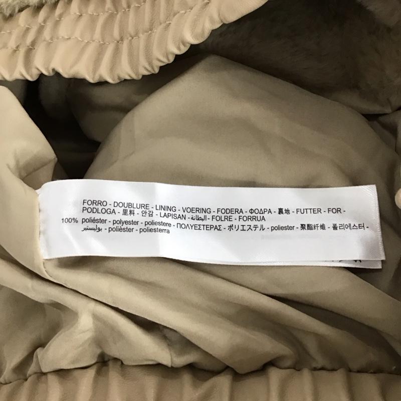 ザラ ZARA ジャケット、上着 ジャンパー、ブルゾン L 無地 ベージュ / ベージュ / beige レディース USED 古着 中古 10158583