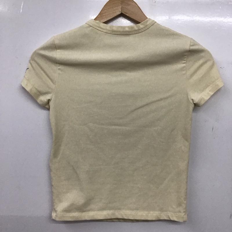 ディーゼル DIESEL Tシャツ 半袖 S ロゴ、文字 ベージュ / ベージュ / beige レディース USED 古着 中古 10158587