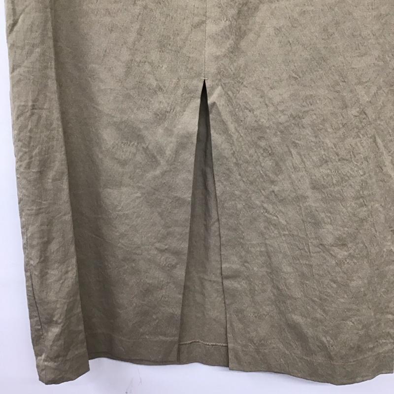 ニコアンド niko and... スカート ロングスカート L 無地 ベージュ / ベージュ / beige レディース USED 古着 中古 10158591