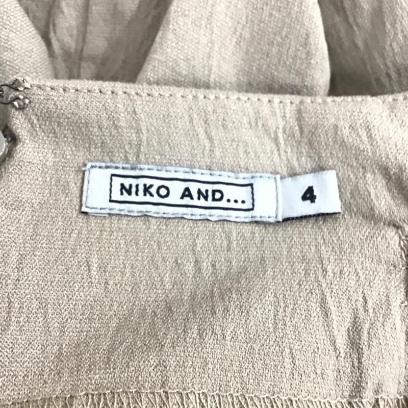 ニコアンド niko and... スカート ロングスカート L 無地 ベージュ / ベージュ / beige レディース USED 古着 中古 10158591