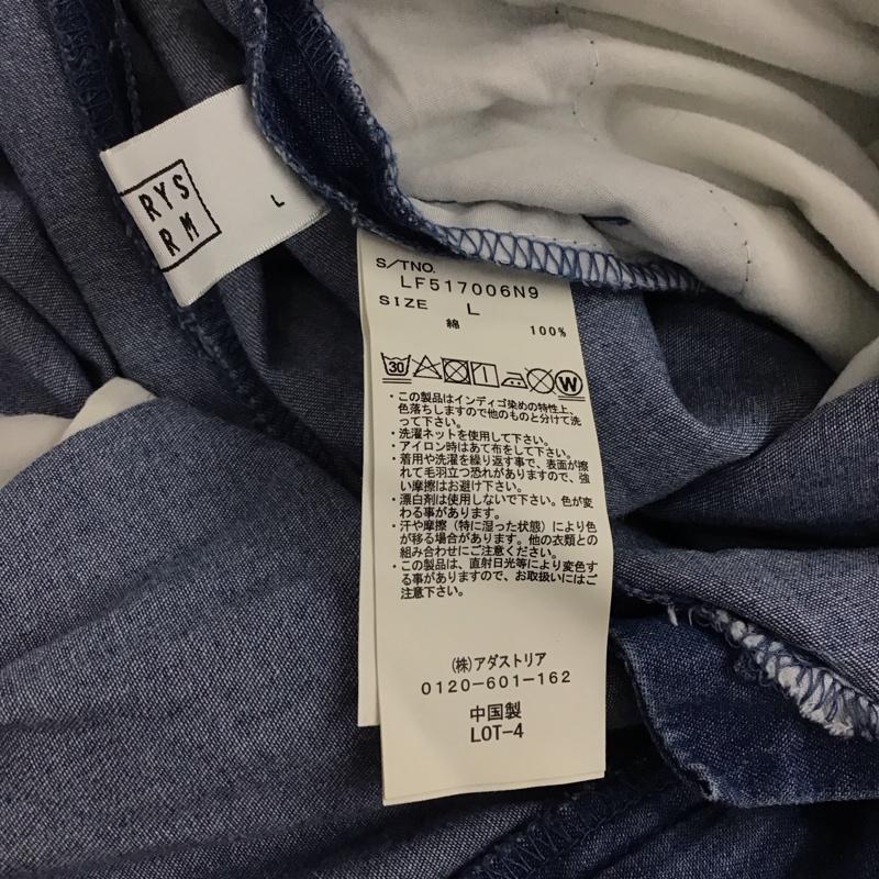 ローリーズファーム LOWRYS FARM パンツ スラックス L 無地 水色 / ライトブルー / レディース USED 古着 中古 10158592