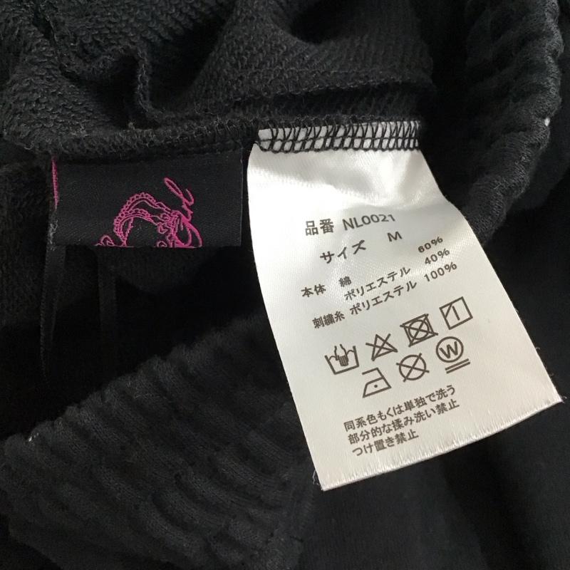 ナインティナインティ 9090 ボトムス ボトムス スウェットパンツ M プリント 黒 / ブラック / black レディース USED 古着 中古 10158594