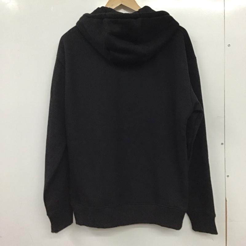 ザラ ZARA パーカー 長袖 長袖パーカー プルオーバーパーカー スウェット L 無地 黒 / ブラック / black メンズ USED 古着 中古 10158599