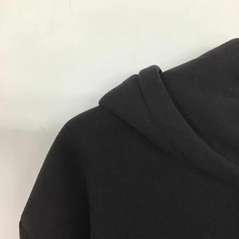 ザラ ZARA パーカー 長袖 長袖パーカー プルオーバーパーカー スウェット L 無地 黒 / ブラック / black メンズ USED 古着 中古 10158599
