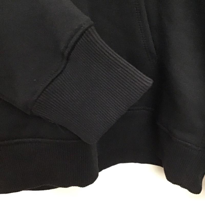 ザラ ZARA パーカー 長袖 長袖パーカー プルオーバーパーカー スウェット L 無地 黒 / ブラック / black メンズ USED 古着 中古 10158599