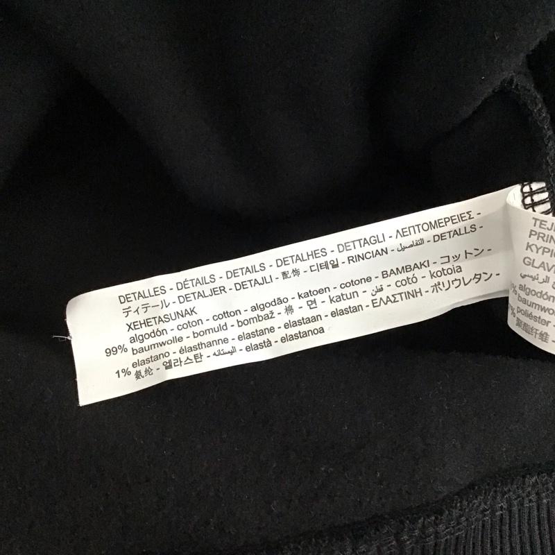 ザラ ZARA パーカー 長袖 長袖パーカー プルオーバーパーカー スウェット L 無地 黒 / ブラック / black メンズ USED 古着 中古 10158599