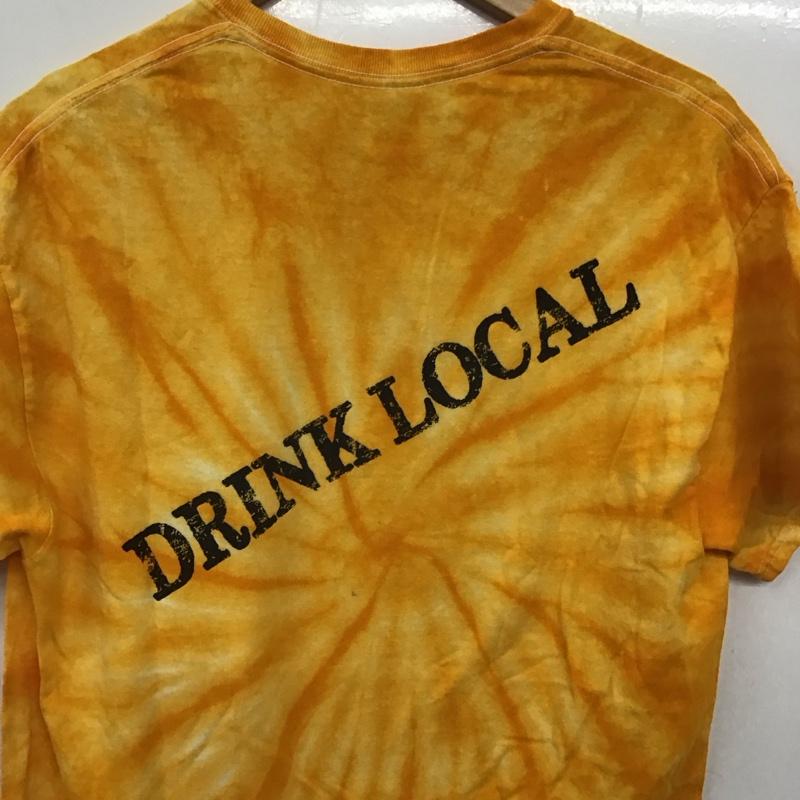 古着 USED Tシャツ 半袖 半袖カットソー プリントTシャツ クルーネックカットソー M プリント 橙 / オレンジ / orange メンズ USED 古着 中古 10158601