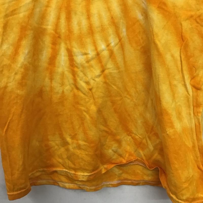 古着 USED Tシャツ 半袖 半袖カットソー プリントTシャツ クルーネックカットソー M プリント 橙 / オレンジ / orange メンズ USED 古着 中古 10158601
