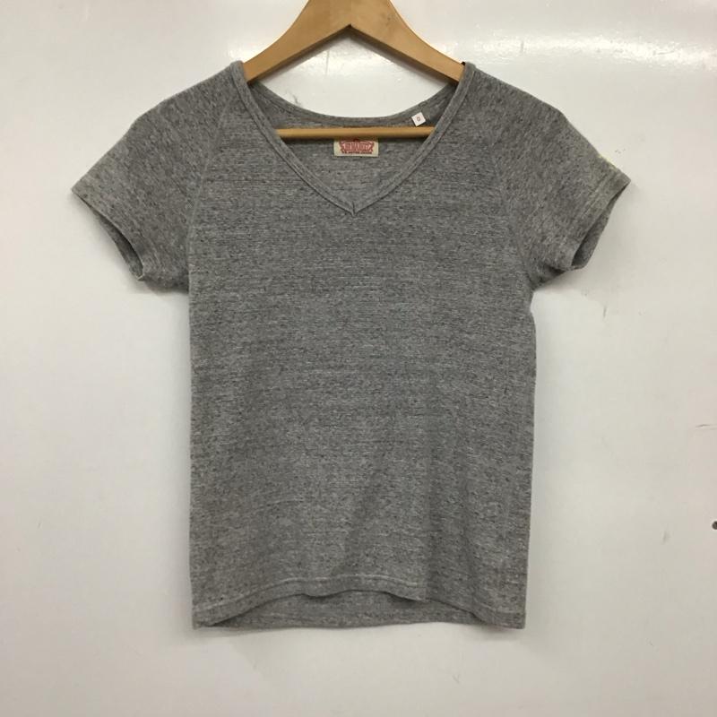 ハリウッドランチマーケット H.R MARKET Tシャツ 半袖 XS 無地 灰 / グレー / gray レディース USED 古着 中古 10158602