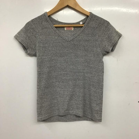 ハリウッドランチマーケット H.R MARKET Tシャツ 半袖 XS 無地 灰 / グレー / gray レディース USED 古着 中古 10158602