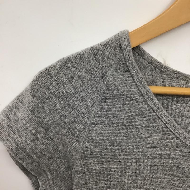 ハリウッドランチマーケット H.R MARKET Tシャツ 半袖 XS 無地 灰 / グレー / gray レディース USED 古着 中古 10158602