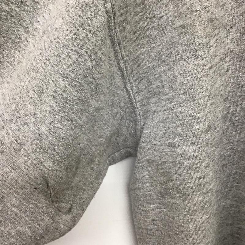 古着 USED パーカー 長袖 長袖トレーナー スウェット クルーネック プルオーバー M ロゴ、文字 灰 / グレー / gray メンズ USED 古着 中古 10158603