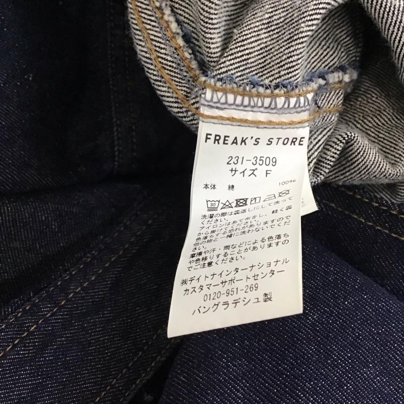 フリークスストア FREAK S STORE ジャケット、上着 ジャンパー、ブルゾン デニムジャケット Gジャン アウター カジュアルジャケット FREE 無地 インディゴ / インディゴ / Indigo レディース USED 古着 中古 10158612
