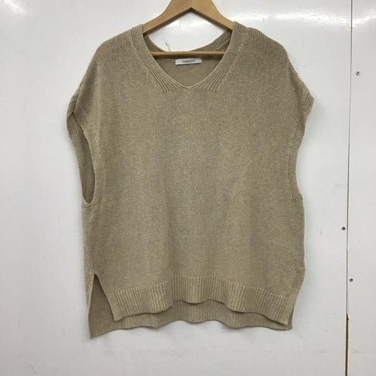 シンプリシテェ Simplicite ベスト ベスト ベスト プルオーバー ノースリーブカットソー 無地 ベージュ / ベージュ / beige レディース USED 古着 中古 10158614