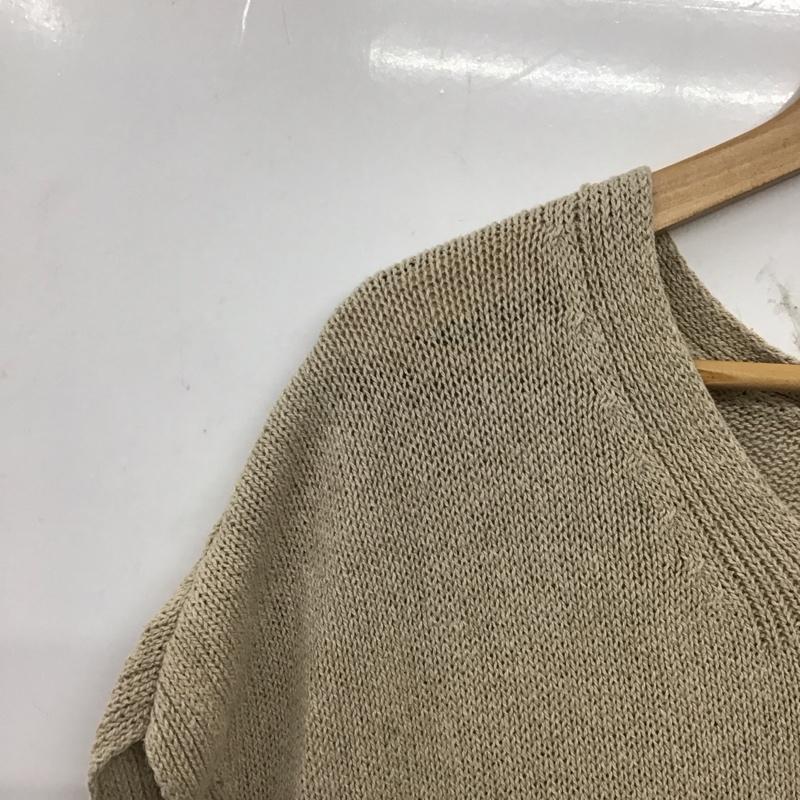 シンプリシテェ Simplicite ベスト ベスト ベスト プルオーバー ノースリーブカットソー 無地 ベージュ / ベージュ / beige レディース USED 古着 中古 10158614