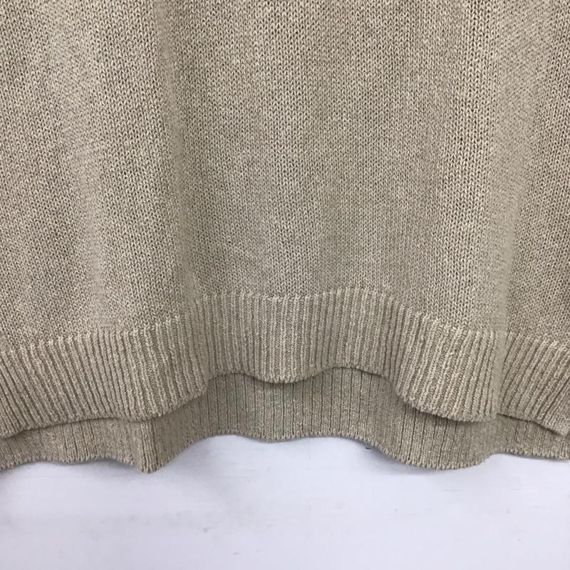シンプリシテェ Simplicite ベスト ベスト ベスト プルオーバー ノースリーブカットソー 無地 ベージュ / ベージュ / beige レディース USED 古着 中古 10158614