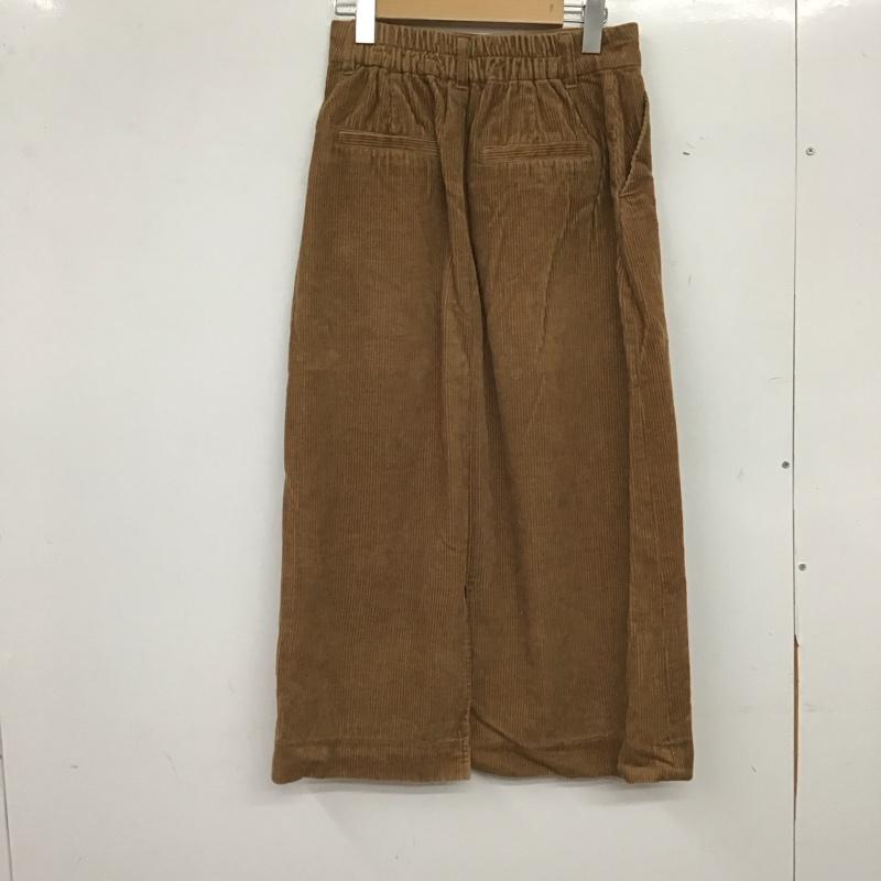 ローリーズファーム LOWRYS FARM スカート ロングスカート ロングスカート コーデュロイスカート M 無地 茶 / ブラウン / brown レディース USED 古着 中古 10158618