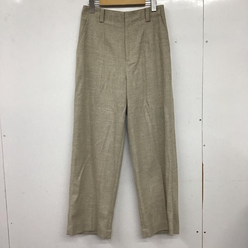 ユナイテッドアローズグリーンレーベルリラクシング UNITED ARROWS green label relaxing パンツ ワークパンツ、ペインターパンツ ワークパンツ ワイドパンツ カジュアルパンツ 40  ベージュ / ベージュ / beige レディース USED 古着 中古 10158620