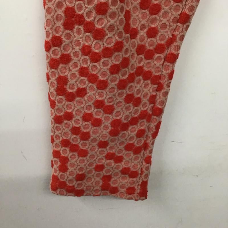 マーブルシュッド marble sud パンツ ワークパンツ、ペインターパンツ 七分丈パンツ ショートパンツ ワイドパンツ プリント 赤 / レッド / red レディース USED 古着 中古 10158621