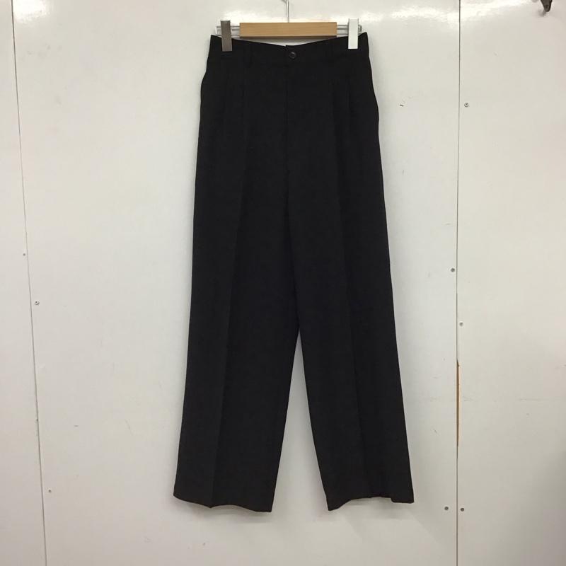 フリークスストア FREAK S STORE パンツ ワークパンツ、ペインターパンツ スラックスパンツ ワイドパンツ センタータックパンツ S 無地 黒 / ブラック / black レディース USED 古着 中古 10158623
