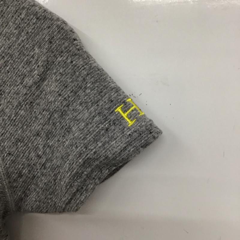ハリウッドランチマーケット H.R MARKET Tシャツ 半袖 半袖カットソー 無地Tシャツ Vネックカットソー 1 無地 灰 / グレー / gray レディース USED 古着 中古 10158626