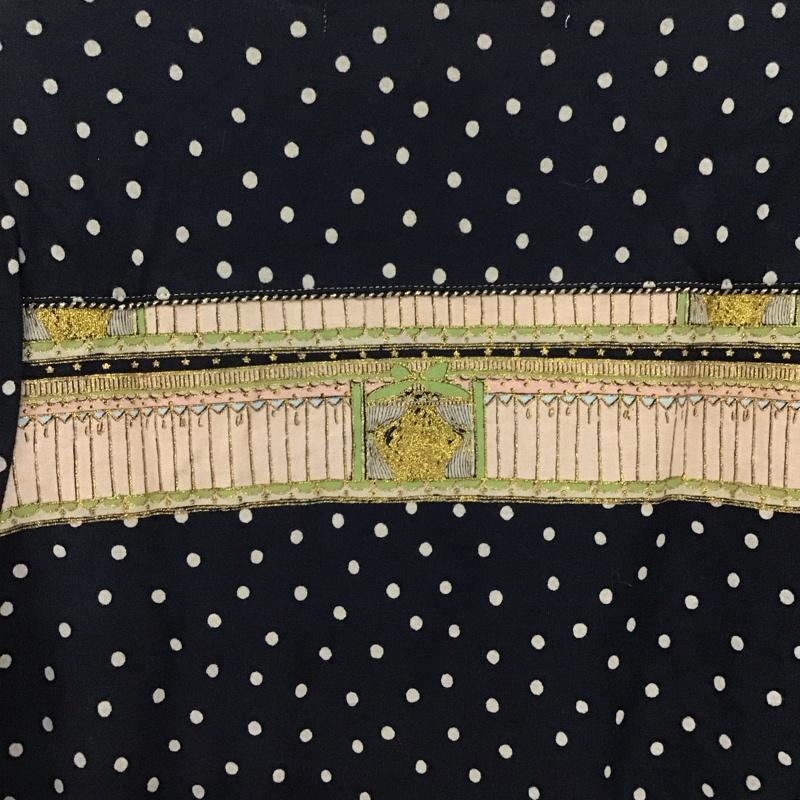 シェリーラファム cherir la femme ワンピース ひざ丈スカート 長袖ロングワンピース タイトスカート M プリント マルチカラー / マルチカラー / multicolor レディース USED 古着 中古 10158629
