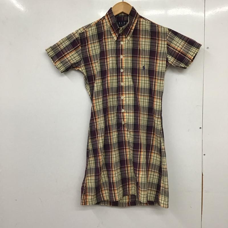 ラルフローレン RALPHLAUREN シャツ、ブラウス 半袖 半袖シャツ チェックシャツ カラーシャツ 8 チェック マルチカラー / マルチカラー / multicolor レディース USED 古着 中古 10158630