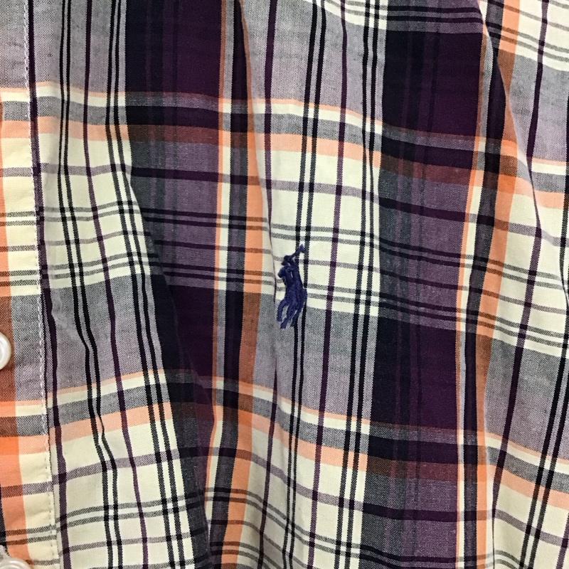 ラルフローレン RALPHLAUREN シャツ、ブラウス 半袖 半袖シャツ チェックシャツ カラーシャツ 8 チェック マルチカラー / マルチカラー / multicolor レディース USED 古着 中古 10158630