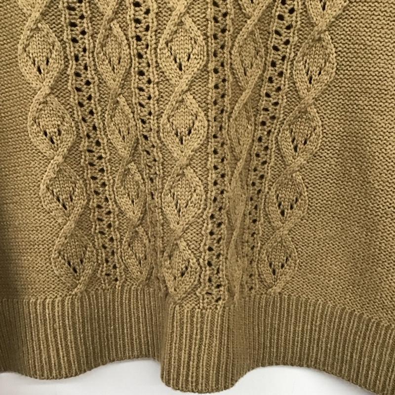 エヘカソポ ehka sopo ベスト ベスト ニットベスト ノースリーブカットソー プルオーバー FREE  ベージュ / ベージュ / beige レディース USED 古着 中古 10158631